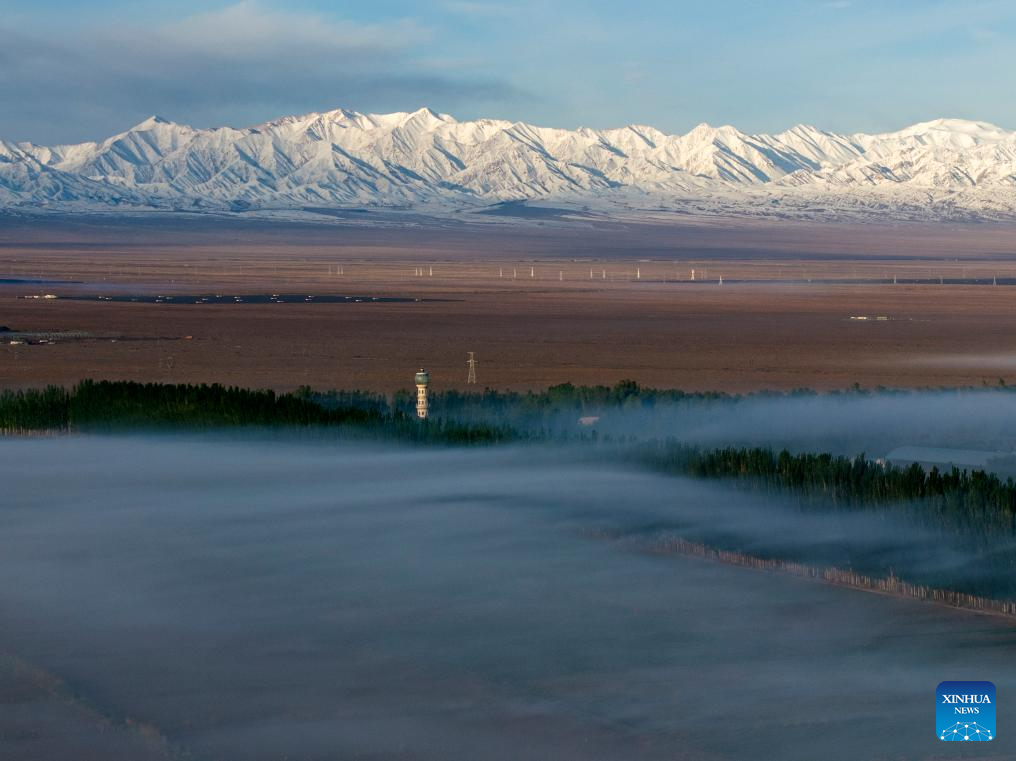 Scenery of Aksay in China's Gansu