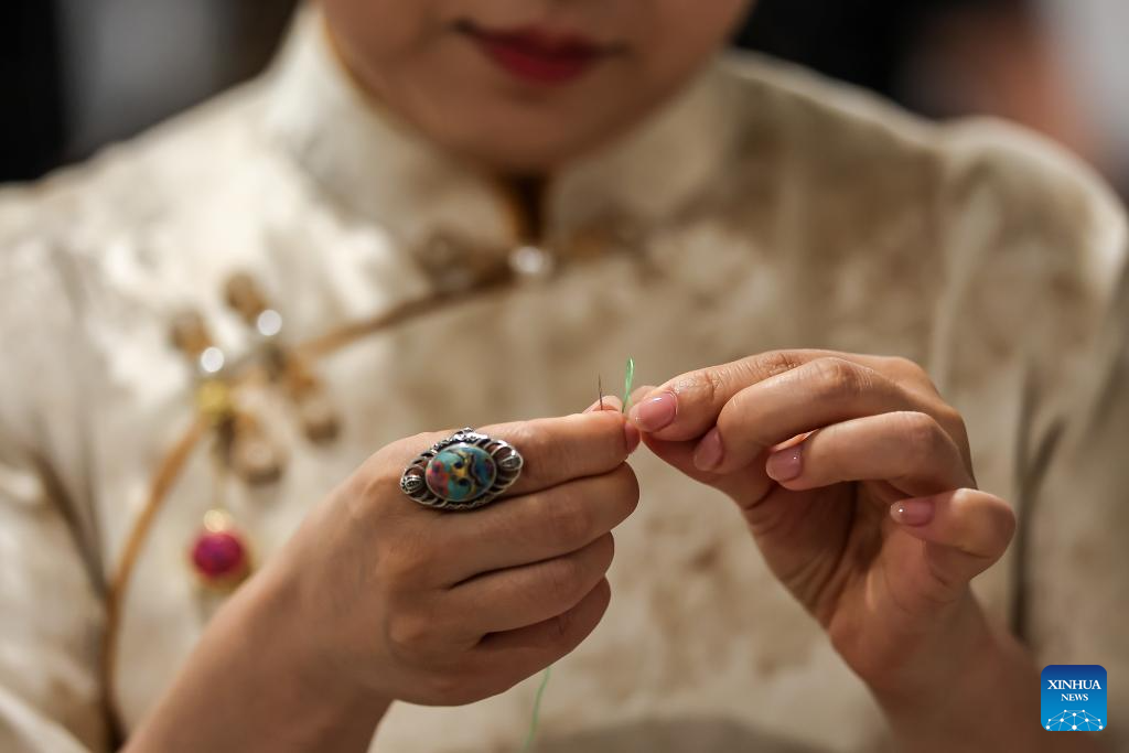 Chinese tea cultural event held in Budapest, Hungary