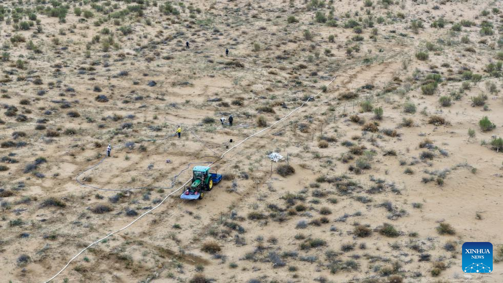 Ecological management of Ulan Buh Desert advances in China's Inner Mongolia