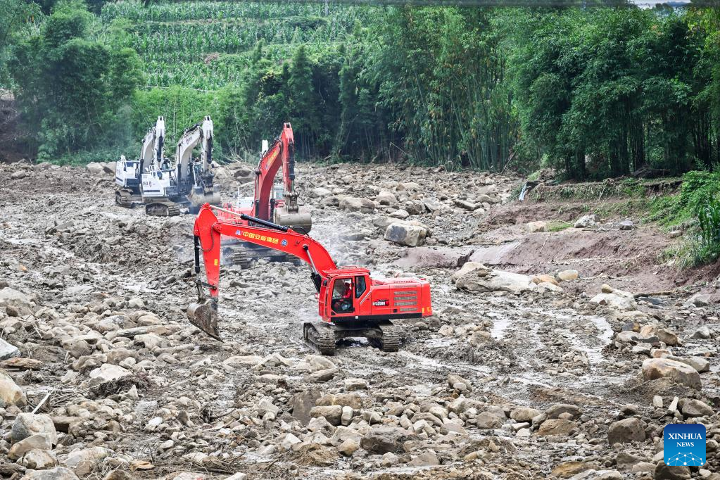 Rescue underway in China's Chongqing after severe rainstorm