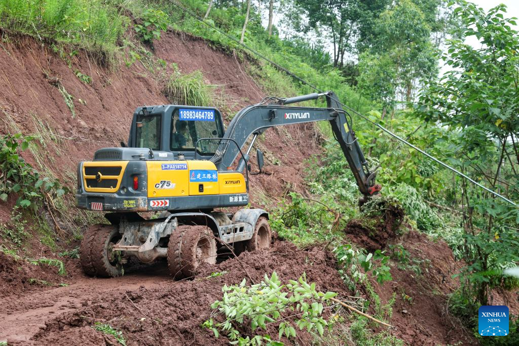 Rescue underway in China's Chongqing after severe rainstorm