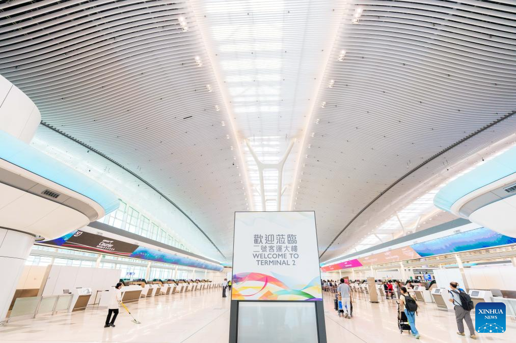Hong Kong opens expanded terminal 2 after airport upgrade