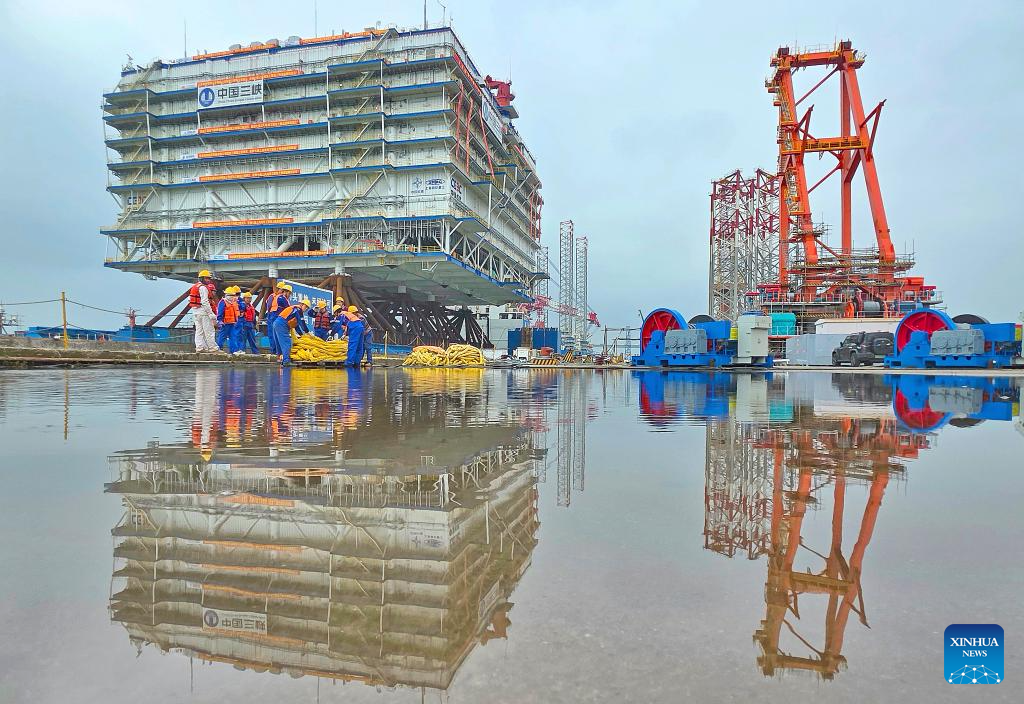 World's largest offshore converter station to break China's deep-sea power transmission bottleneck
