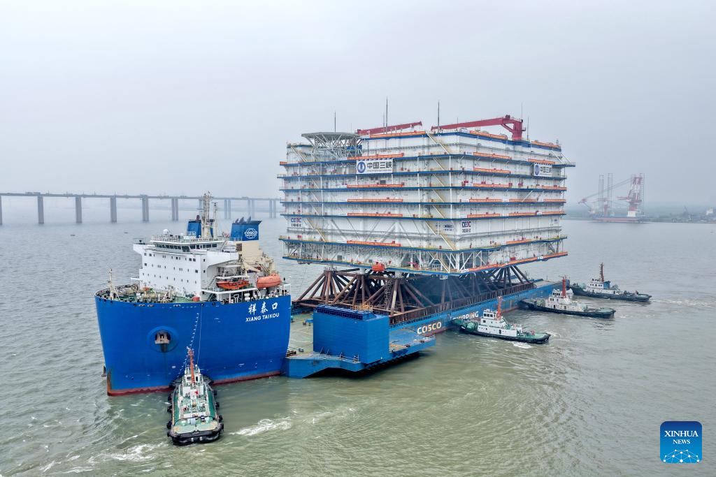 World's largest offshore converter station to break China's deep-sea power transmission bottleneck