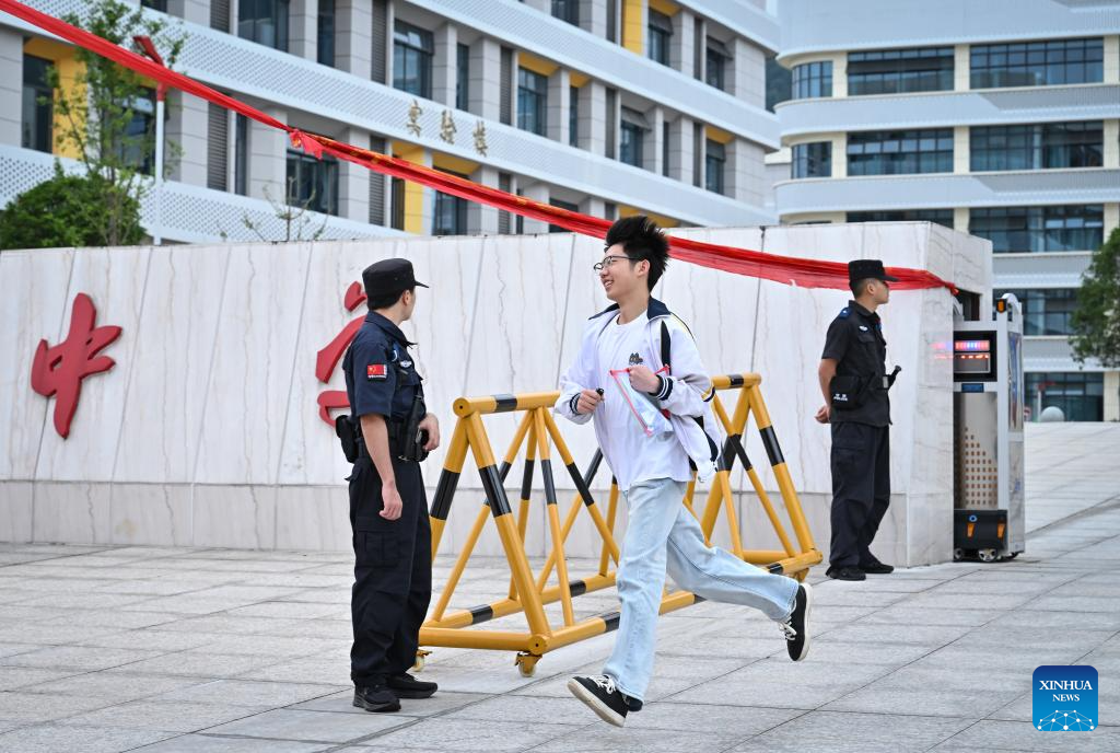 National college entrance exam concludes in parts of China