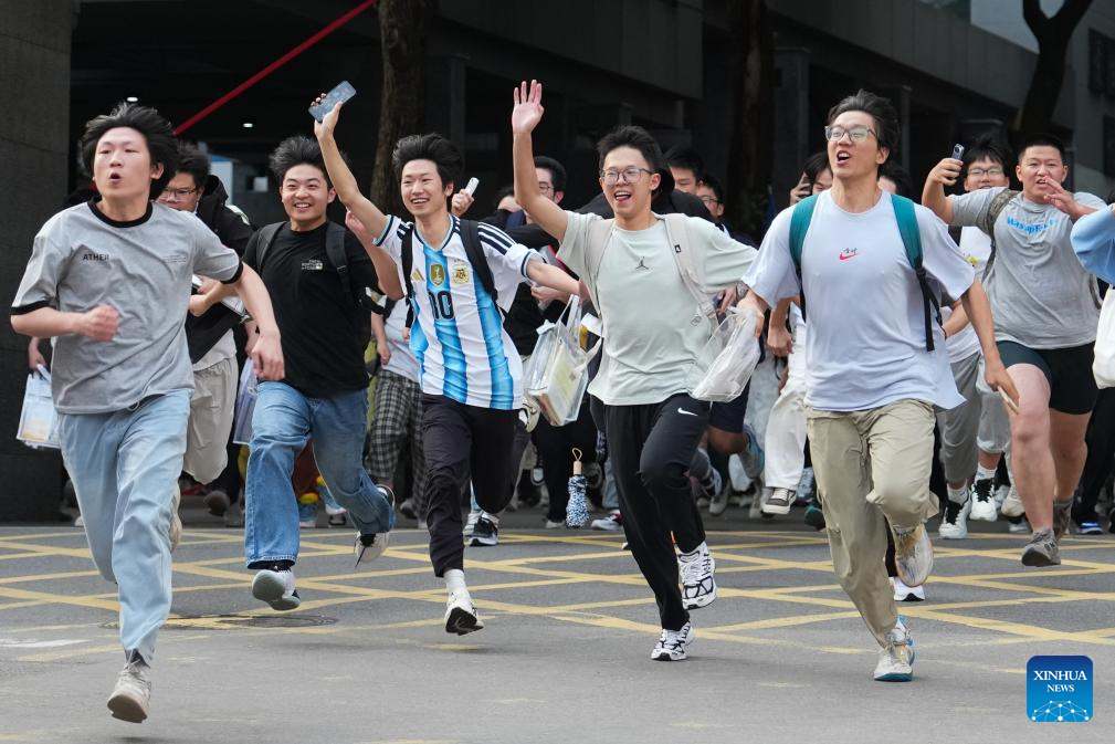 National college entrance exam concludes in parts of China