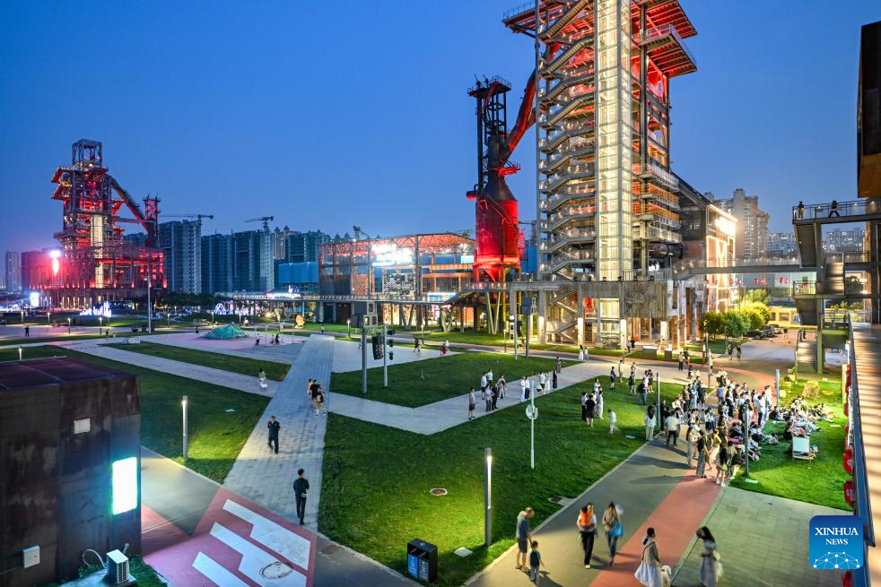 China's Shijiazhuang transforms industrial heritage into urban cultural landmarks
