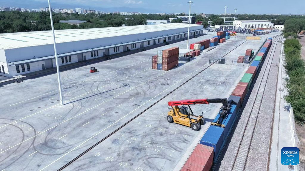China-Europe freight train, an artery for growth between Xi'an and Almaty