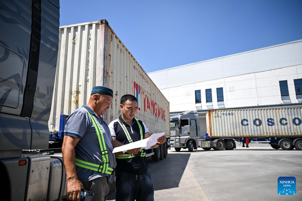 China-Europe freight train, an artery for growth between Xi'an and Almaty