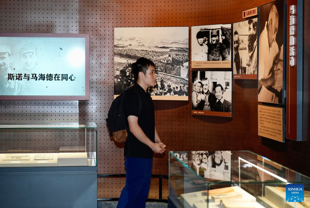 Chinese, foreign participants visit Tongxin County in China's Ningxia