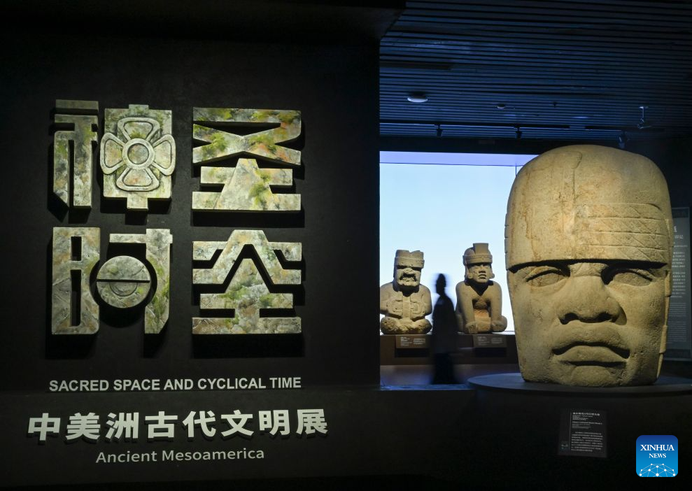 In pics: exhibition on ancient civilizations of Americas in Shanghai