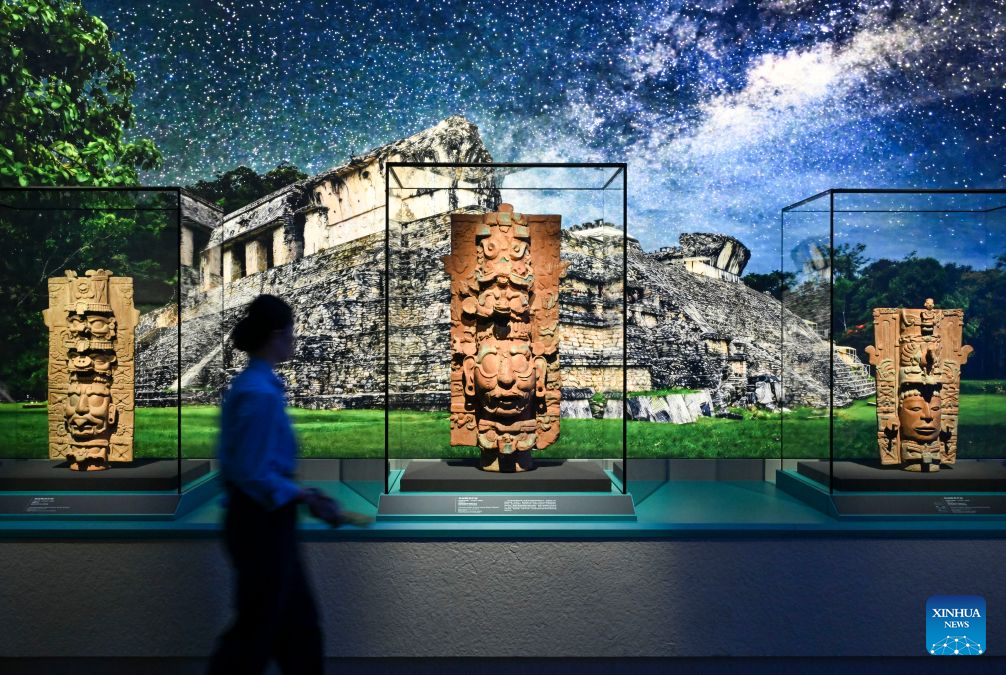 In pics: exhibition on ancient civilizations of Americas in Shanghai