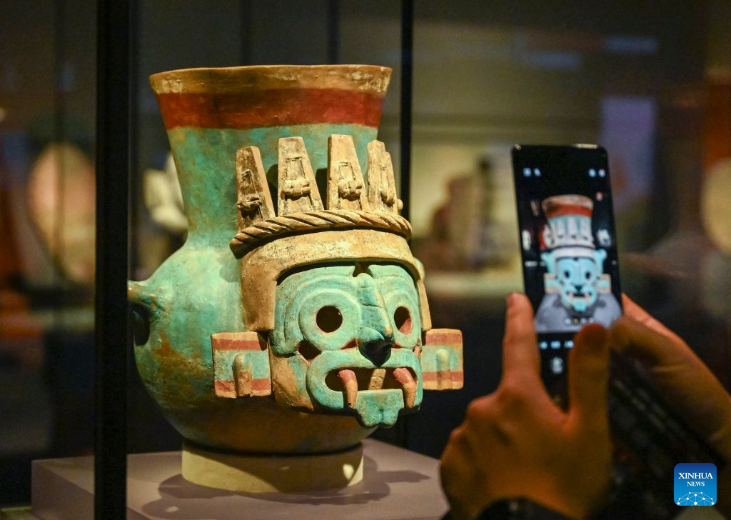 In pics: exhibition on ancient civilizations of Americas in Shanghai