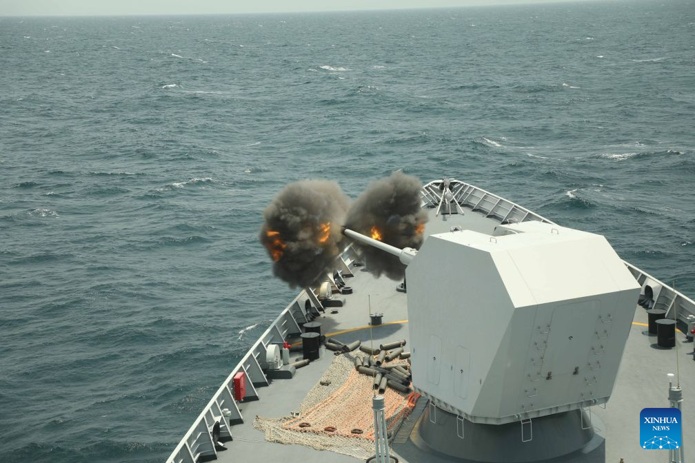 China, Russia conduct live-force, live-fire drills at sea