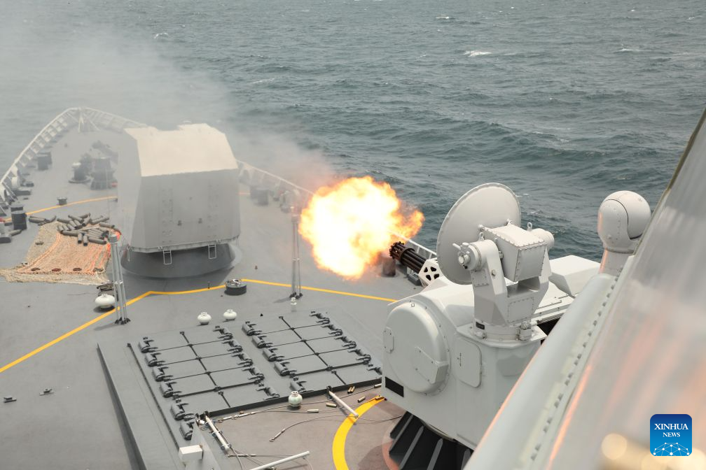 China, Russia conduct live-force, live-fire drills at sea