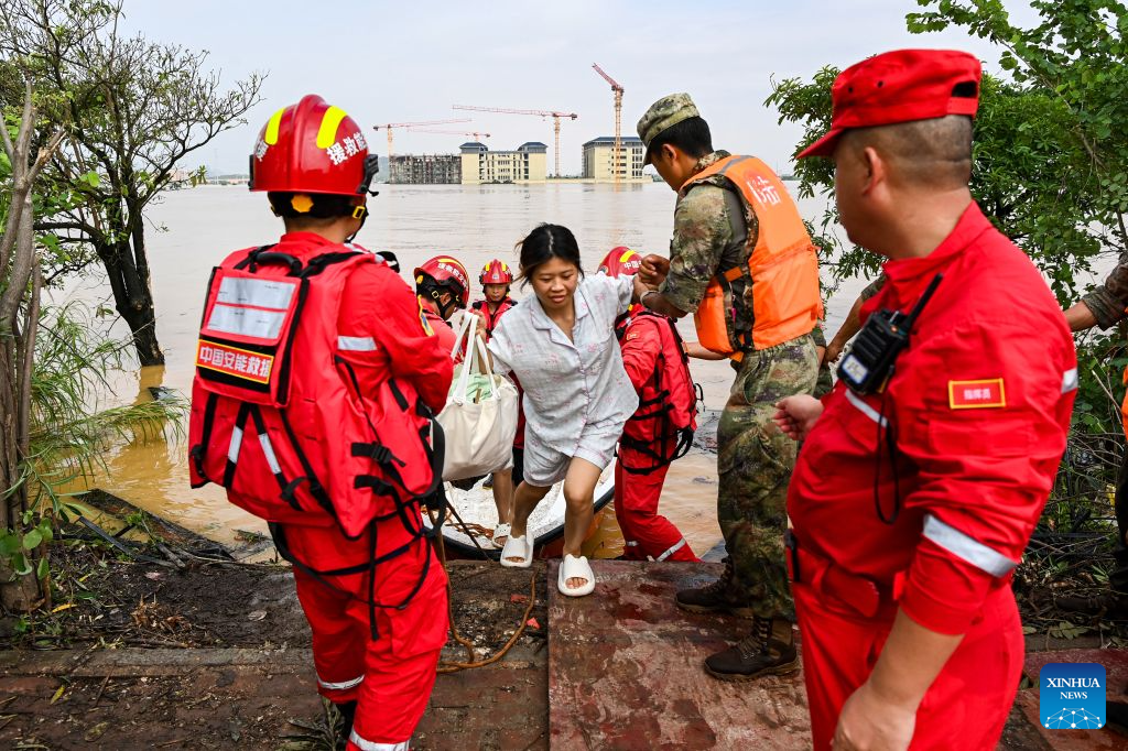 Guangxi makes all-out rescue, relief efforts after rain-triggered disasters
