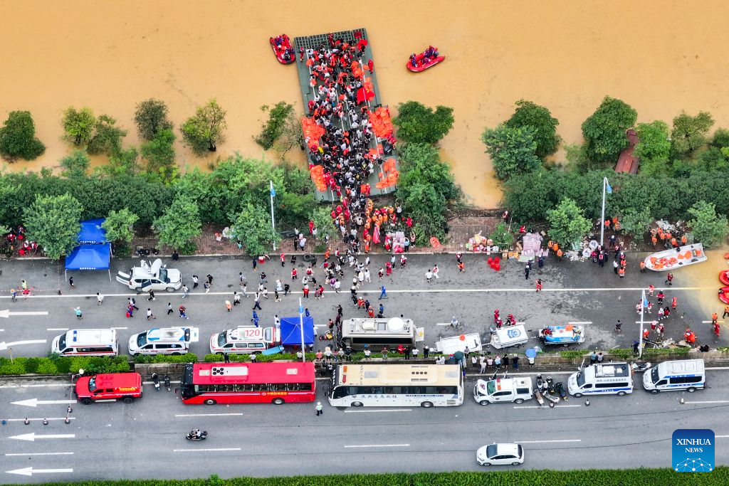 Guangxi makes all-out rescue, relief efforts after rain-triggered disasters
