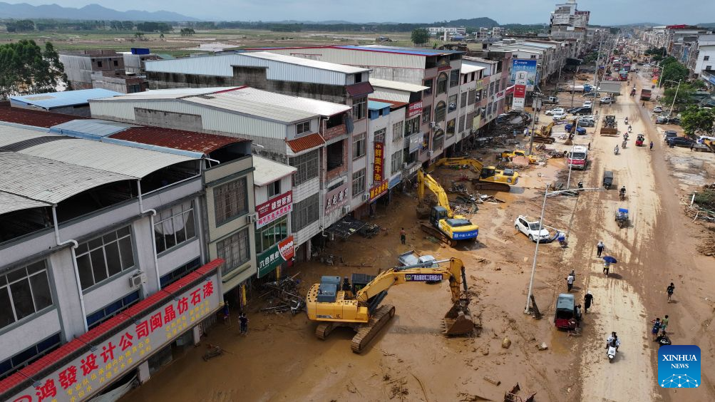 Guangxi makes all-out rescue, relief efforts after rain-triggered disasters