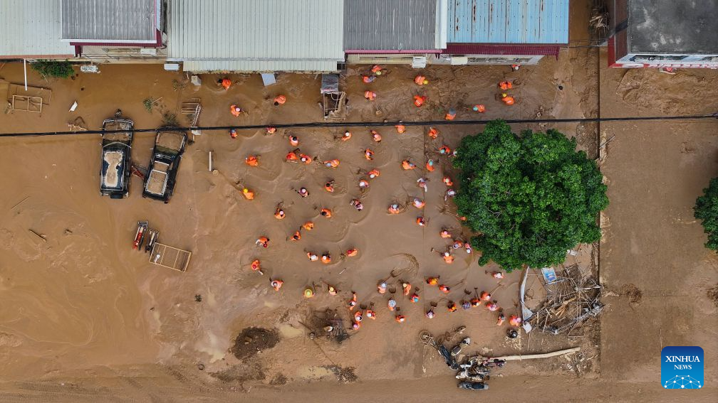 Guangxi makes all-out rescue, relief efforts after rain-triggered disasters