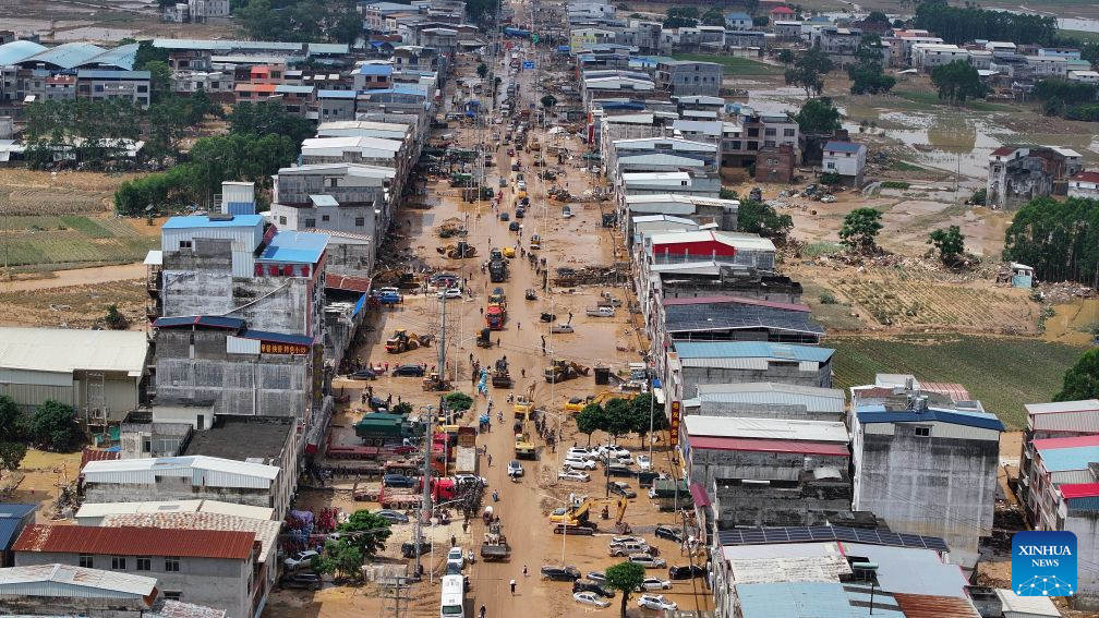 Guangxi makes all-out rescue, relief efforts after rain-triggered disasters