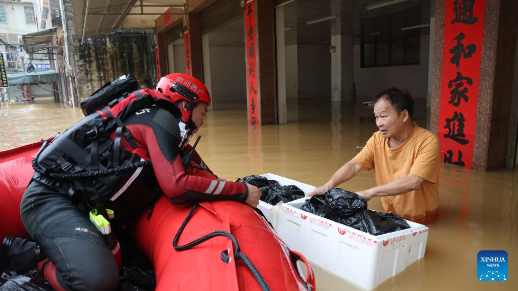 Guangxi makes all-out rescue, relief efforts after rain-triggered disasters