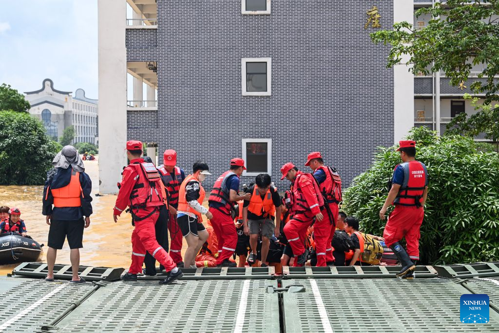 Guangxi makes all-out rescue, relief efforts after rain-triggered disasters
