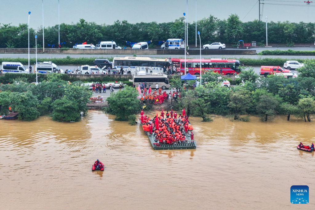 Guangxi makes all-out rescue, relief efforts after rain-triggered disasters