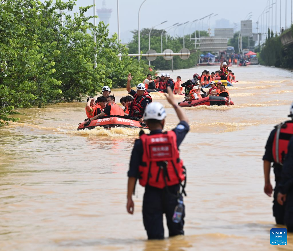 Guangxi makes all-out rescue, relief efforts after rain-triggered disasters