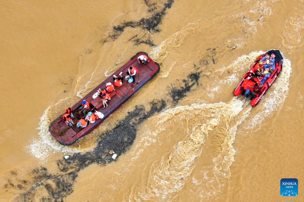 Guangxi makes all-out rescue, relief efforts after rain-triggered disasters