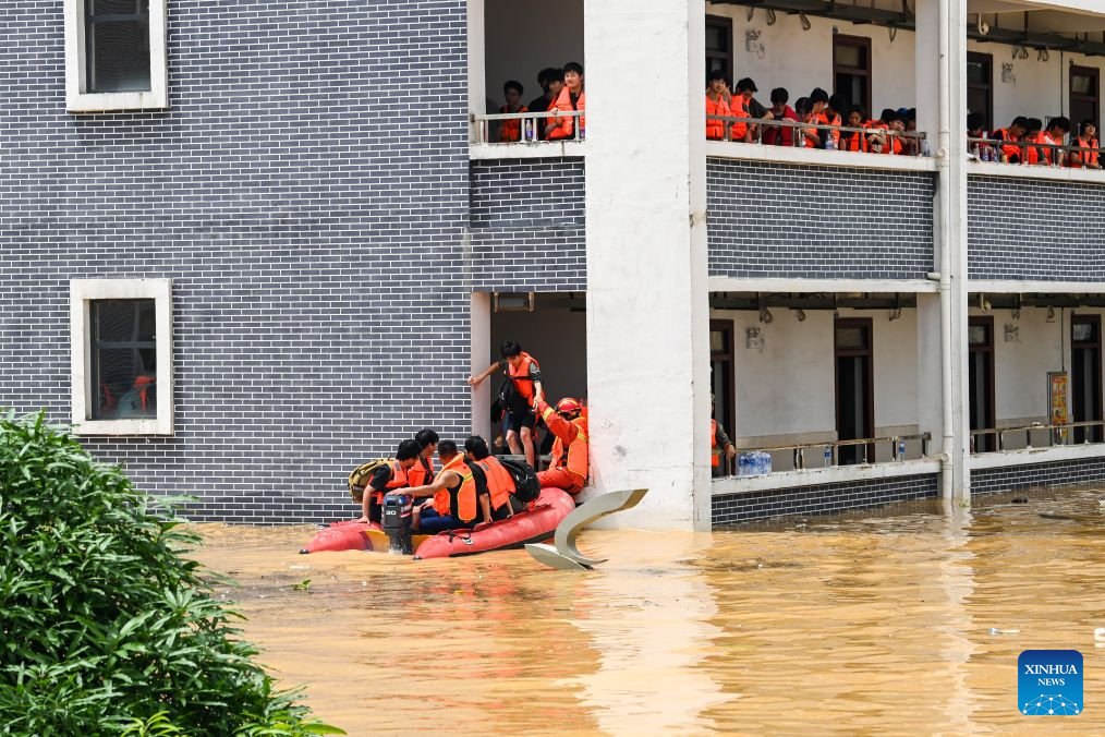 Guangxi makes all-out rescue, relief efforts after rain-triggered disasters