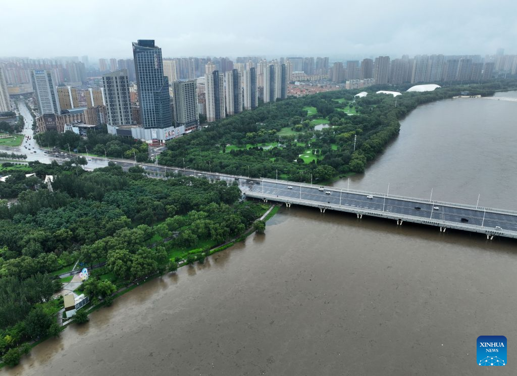 Typhoon Bavi brings heavy rain, flood alerts to north China