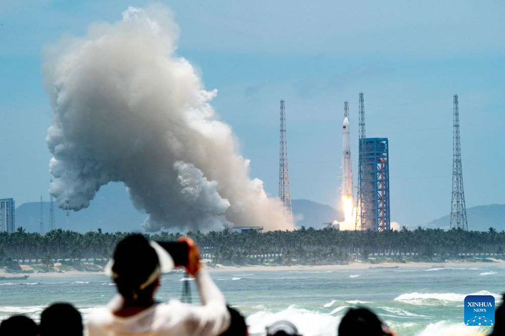 China achieves first-ever controlled rocket recovery in Long March-10B maiden flight