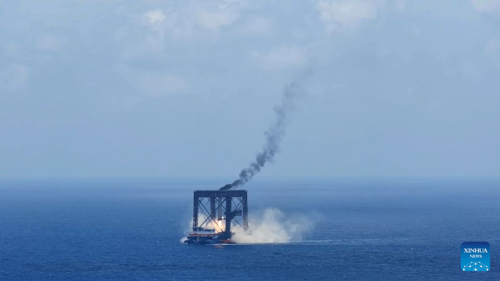 China achieves first-ever controlled rocket recovery in Long March-10B maiden flight