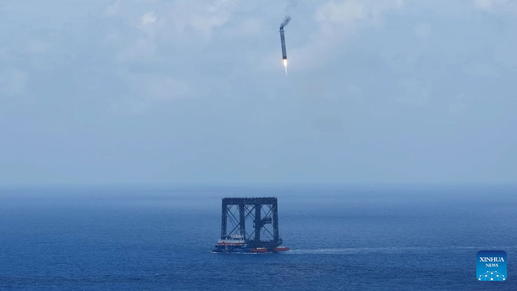 China achieves first-ever controlled rocket recovery in Long March-10B maiden flight