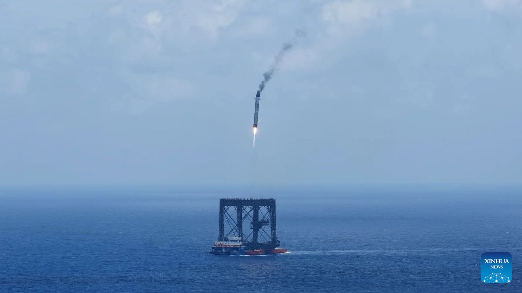 China achieves first-ever controlled rocket recovery in Long March-10B maiden flight