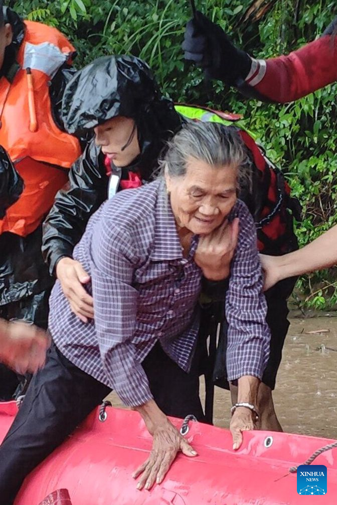 Efforts underway to support flood recovery in south China's Guangxi