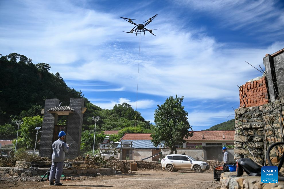 Relief efforts launched in N China's Chengde after heavy rainfall