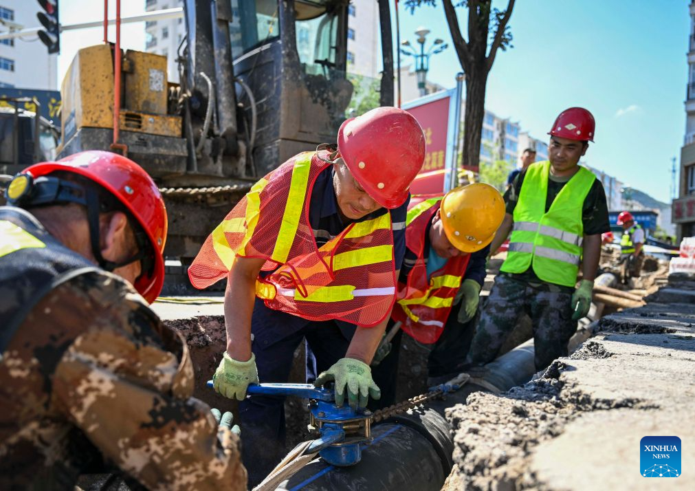Relief efforts launched in N China's Chengde after heavy rainfall