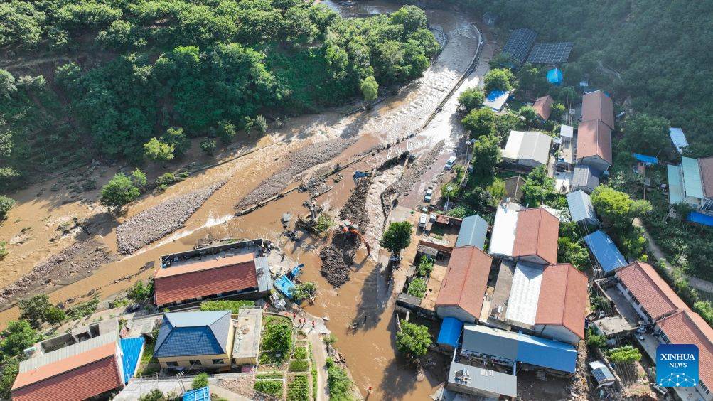 Relief efforts launched in N China's Chengde after heavy rainfall
