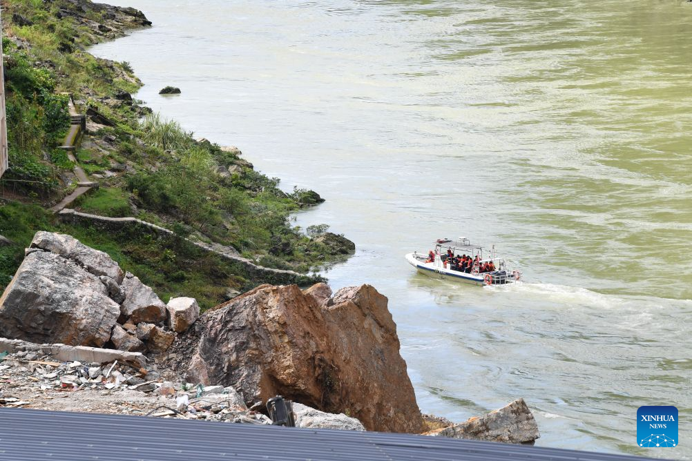 Rescue underway after mountain collapse hits China's Chongqing