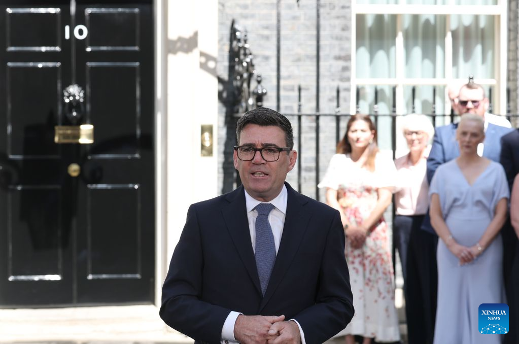 Andy Burnham officially becomes British prime minister