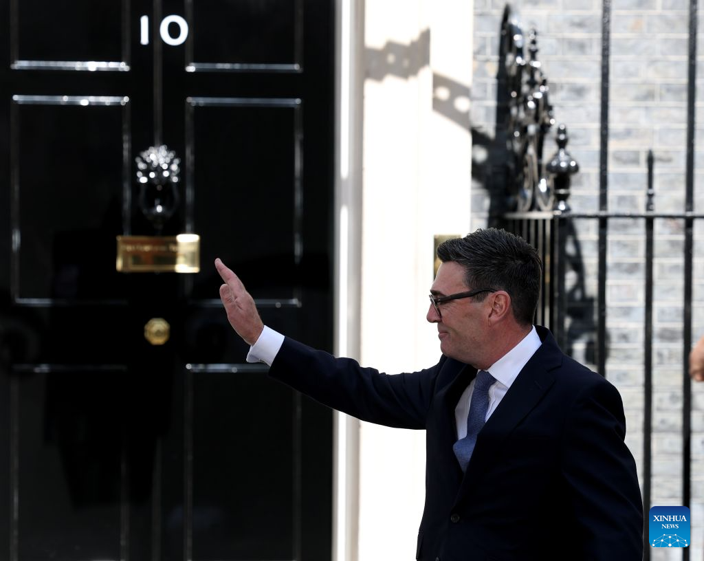 Andy Burnham officially becomes British prime minister
