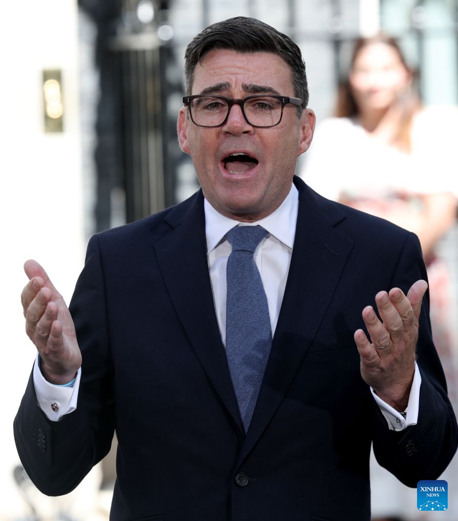 Andy Burnham officially becomes British prime minister