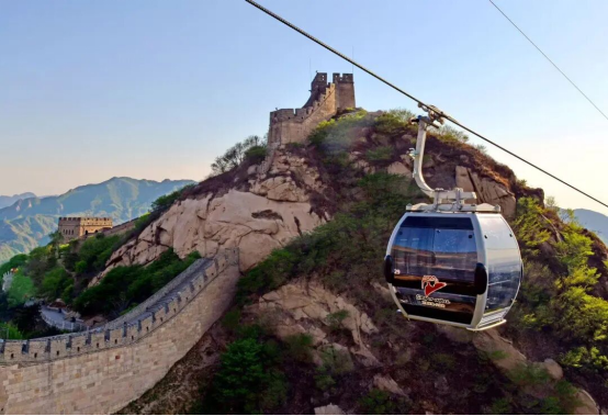 Explore Badaling: Soft mist shrouds Badaling Great Wall after light rain Explore Badaling: Soft mist shrouds Badaling Great Wall after light rain
