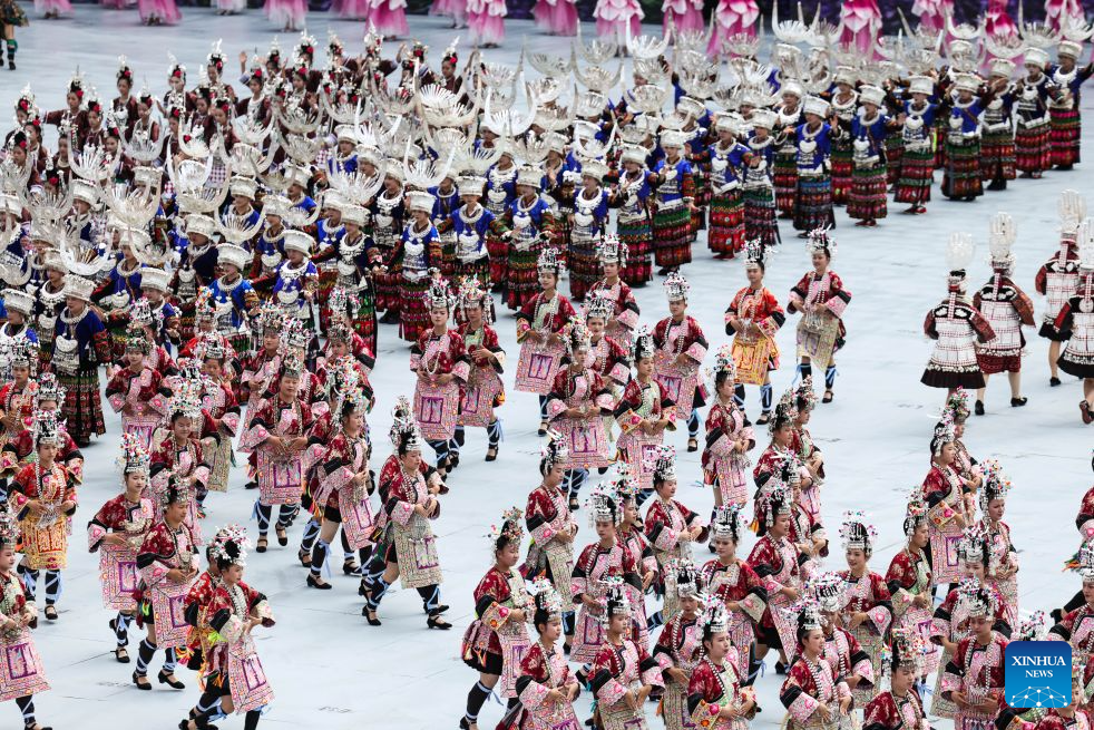 Qiandongnan Miao and Dong Autonomous Prefecture celebrates 70th founding anniversary