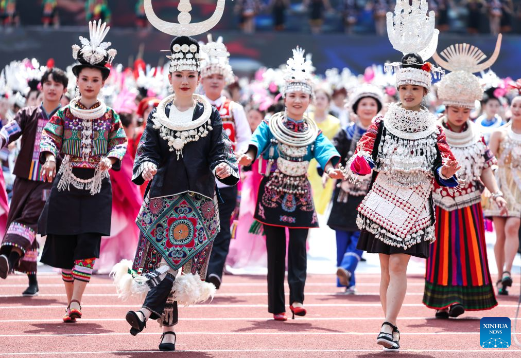 Qiandongnan Miao and Dong Autonomous Prefecture celebrates 70th founding anniversary