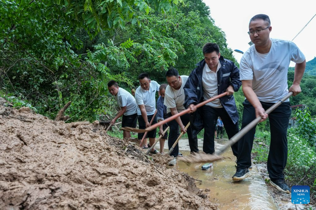 Longnan in China's Gansu activates emergency response for flood control