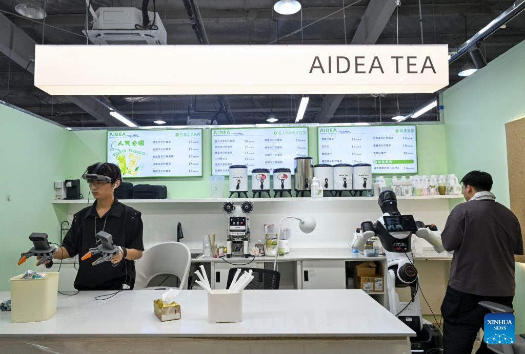 Embodied intelligence robots trained in real-world scenarios in Shanghai