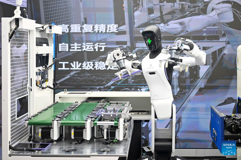 Embodied intelligence robots trained in real-world scenarios in Shanghai