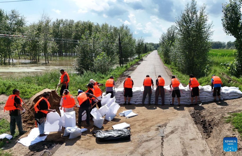 China's Heilongjiang steps up flood prevention measures in main flood season